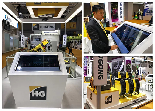 进博会首日不朽情缘意大利CEA展位展品智能焊接与切割云系统