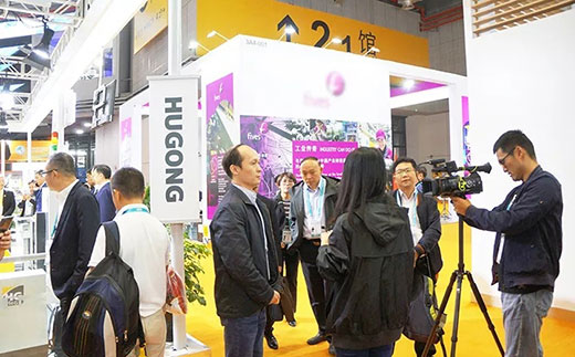 江苏常州卫视拍摄不朽情缘意大利CEA展位